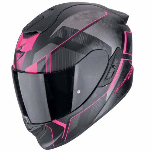 *Scorpion EXO-1400 EVO II AIR INTENSIO // Schwarzmatt-Pink