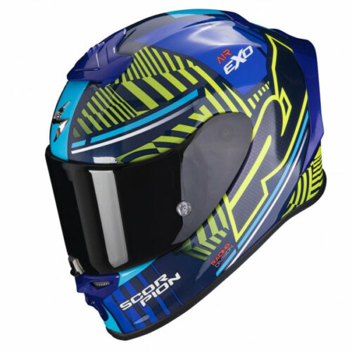 Scorpion EXO-R1 EVO AIR VICTORY // blau-neon gelb