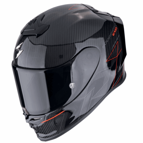 Scorpion EXO-R1 EVO CARBON AIR CYNERGY // Schwarz-Rot