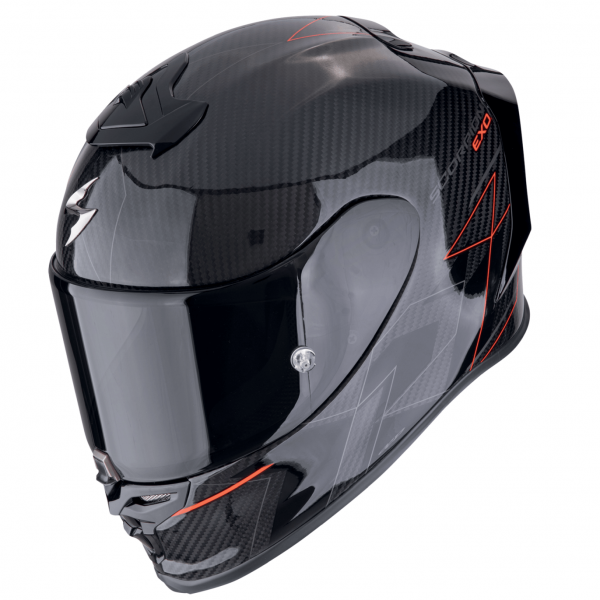 Scorpion EXO-R1 EVO CARBON AIR CYNERGY // Schwarz-Rot