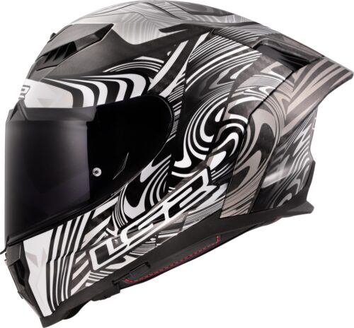 LS2 FF807 DRAGON ENTHUM SILVER