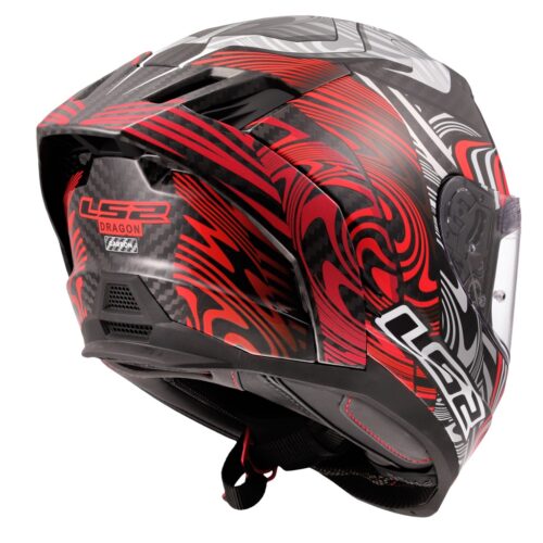 LS2 FF807 DRAGON ENTHUM RED – Bild 3