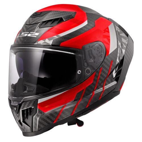 LS2 FF807 DRAGON TRAX RED – Bild 2