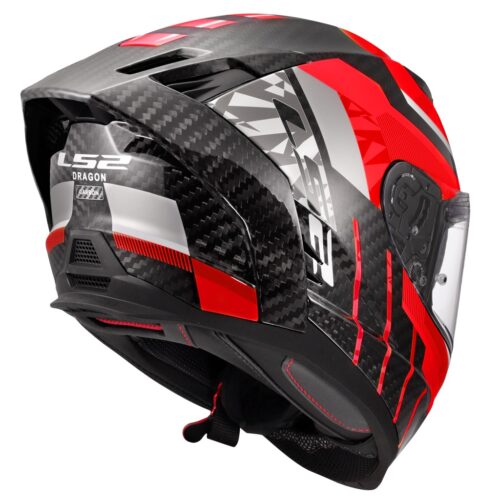 LS2 FF807 DRAGON TRAX RED – Bild 3