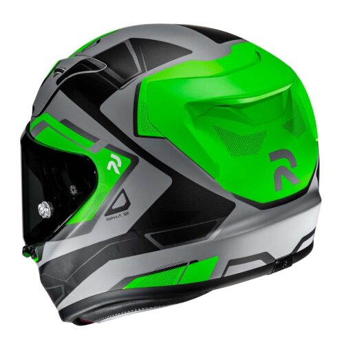 HJC Helm RPHA12 Brels MC4HSF // schwarz-grün matt – Bild 3