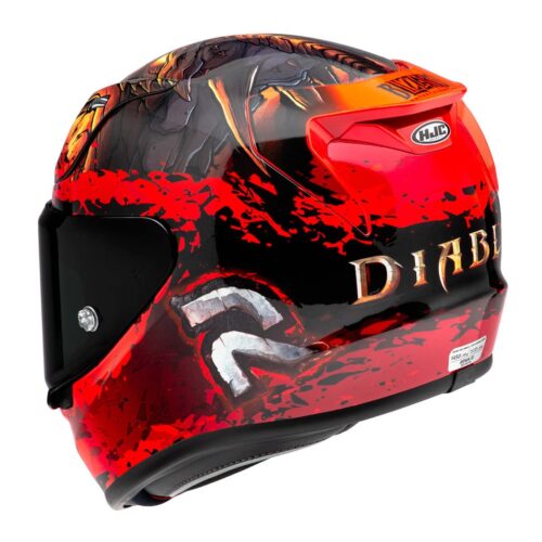 HJC Helm RPHA12 Diablo Blizzard MC1 // rot-schwarz – Bild 3