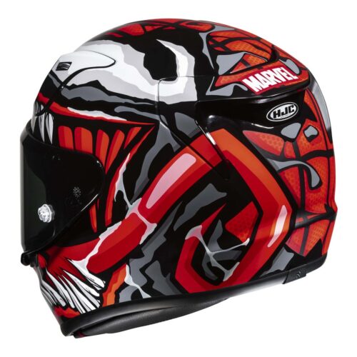 HJC Helm RPHA12 Maximized Venom // schwarz-rot matt – Bild 3