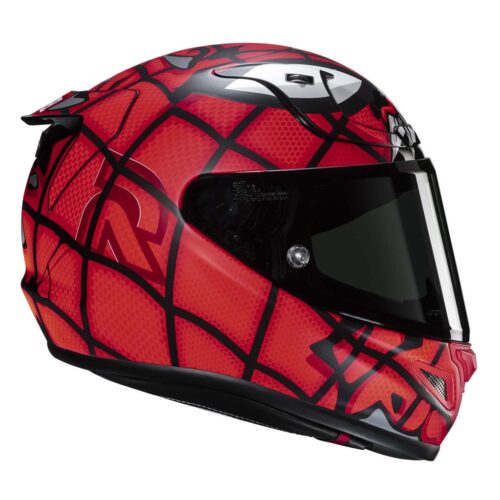 HJC Helm RPHA12 Maximized Venom // schwarz-rot matt – Bild 4