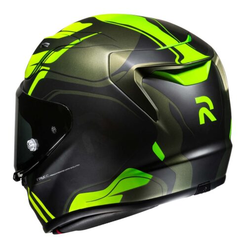 HJC Helm RPHA12 Lawin MC4SF // schwarz-gelb matt – Bild 3