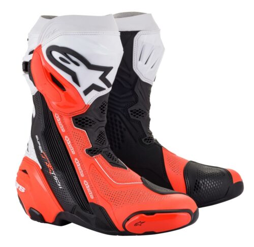 Alpinestars Supertech R // black white red flou vented