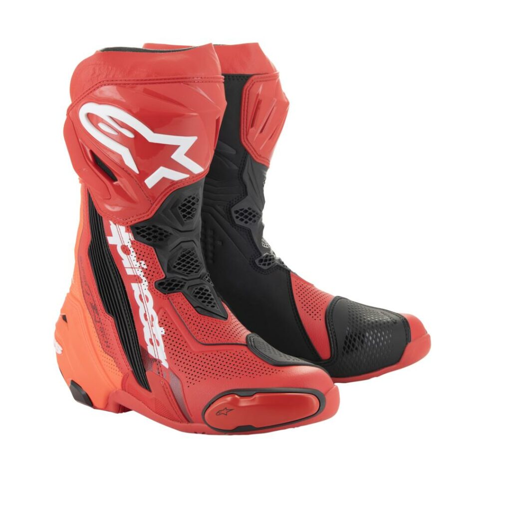 Alpinestars Supertech R // bright red red flou vented