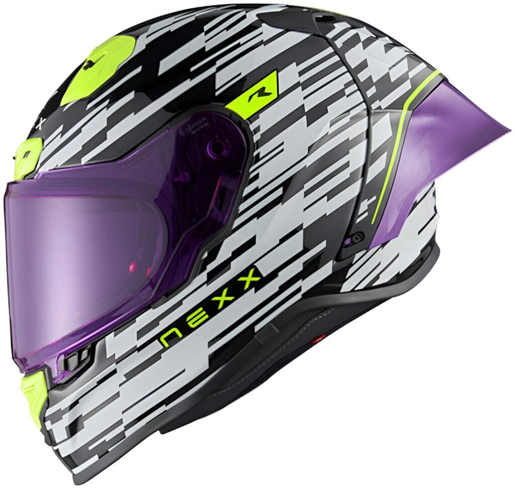NEXX X.R3R Glitch Racer White Neon