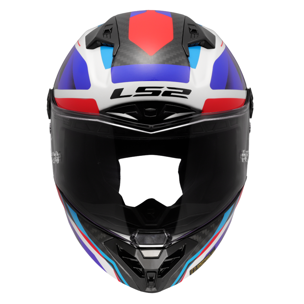 LS2 FF805 THUNDER GP AERO // RAUTE RED-BLUE