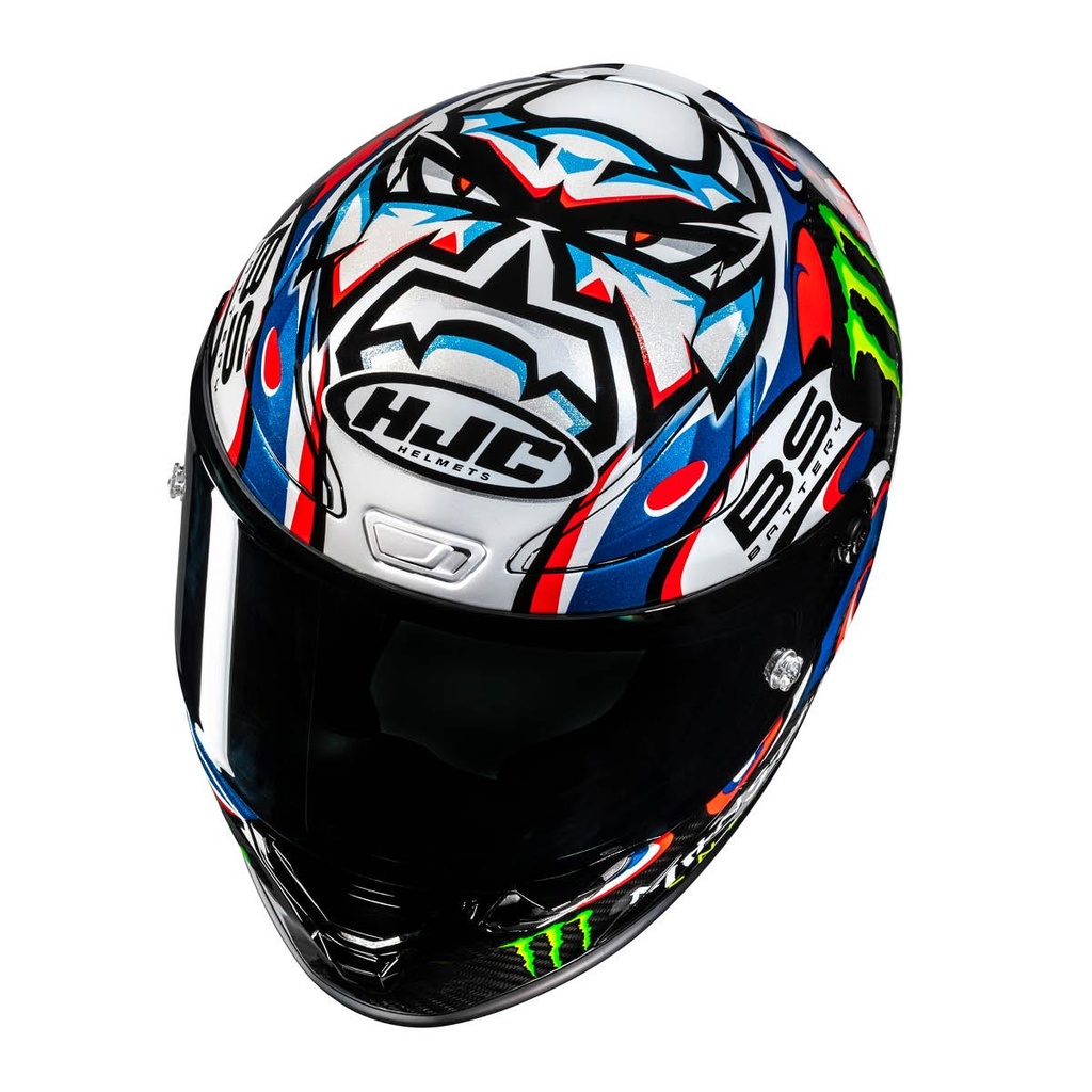 HJC Helm RPHA1 Quartararo Carbon Quartararo Le Mans 3 || MC25