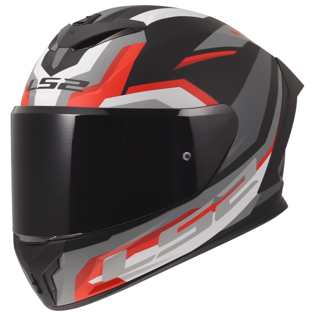 LS2 FF820 Rapid III Hyper Black Red – Bild 2