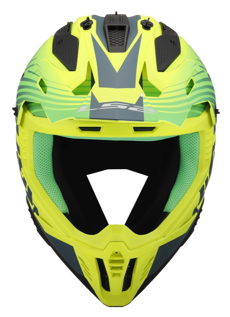 LS2 MX708 Fast II DUCK Green Yellow