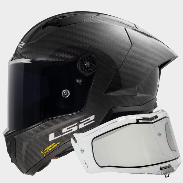 LS2 FF805 THUNDER GP AERO // GLOSS + DYNAMIC CLEAR VISOR
