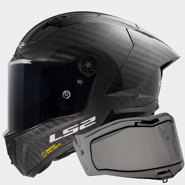 LS2 FF805 THUNDER GP AERO // GLOSS + DYNAMIC DARK VISOR
