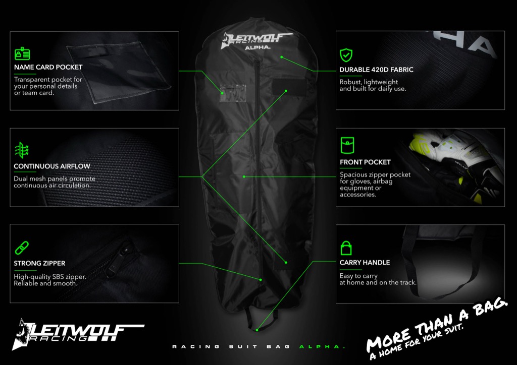 Racing Suit Bag ALPHA